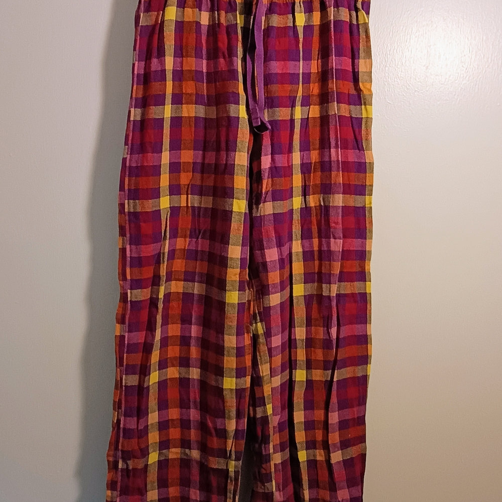 H&M Multicolor Plaid Pants